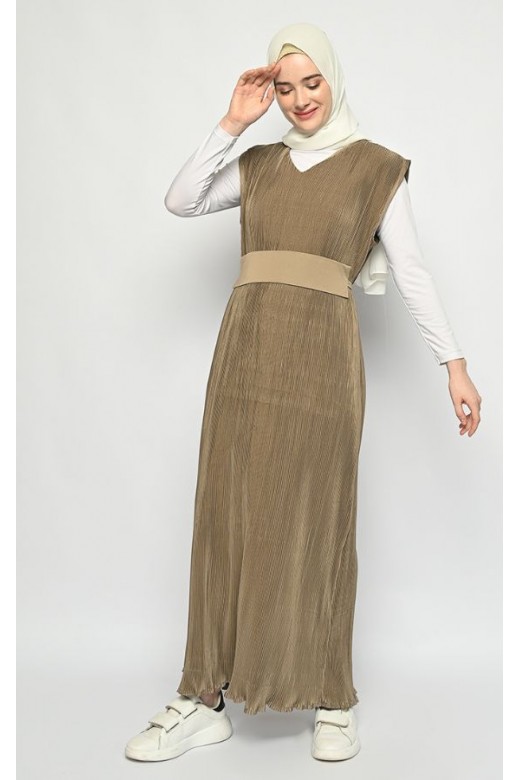 Vanessa Sleveeless Dress sage